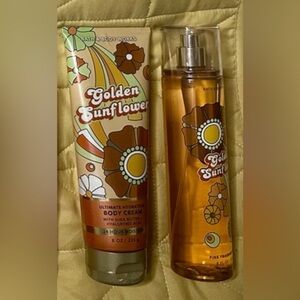 Bath and Body Works 2pc set- Golden Sunflower🌻